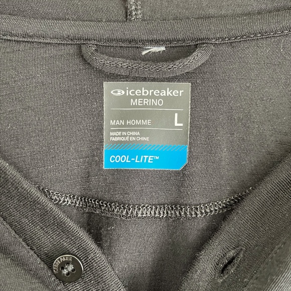Icebreaker Men's Cool-Lite™ Sphere LS Hood L - Picture 4 of 4